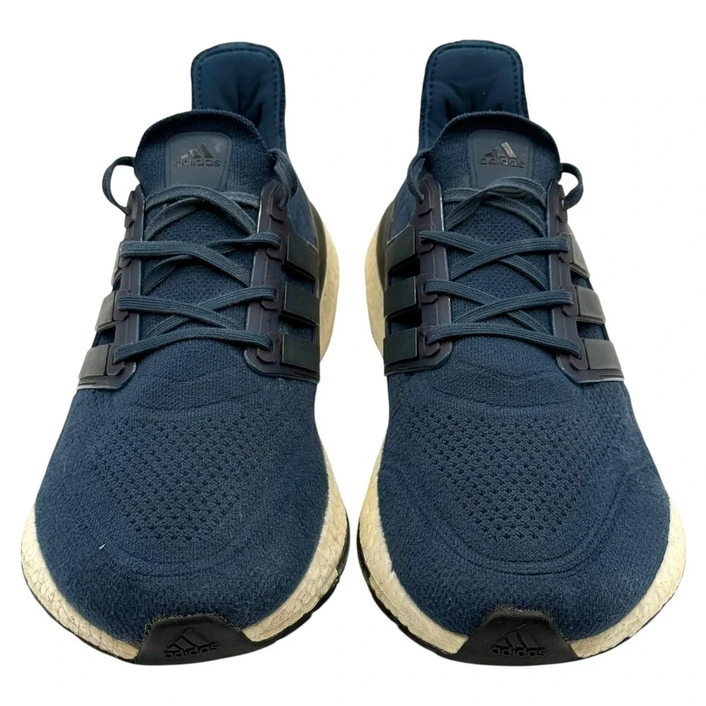 Adidas Ultraboost 21 Primeblue Men's Size 12 Navy Running Shoes FY0350 Boost Gym